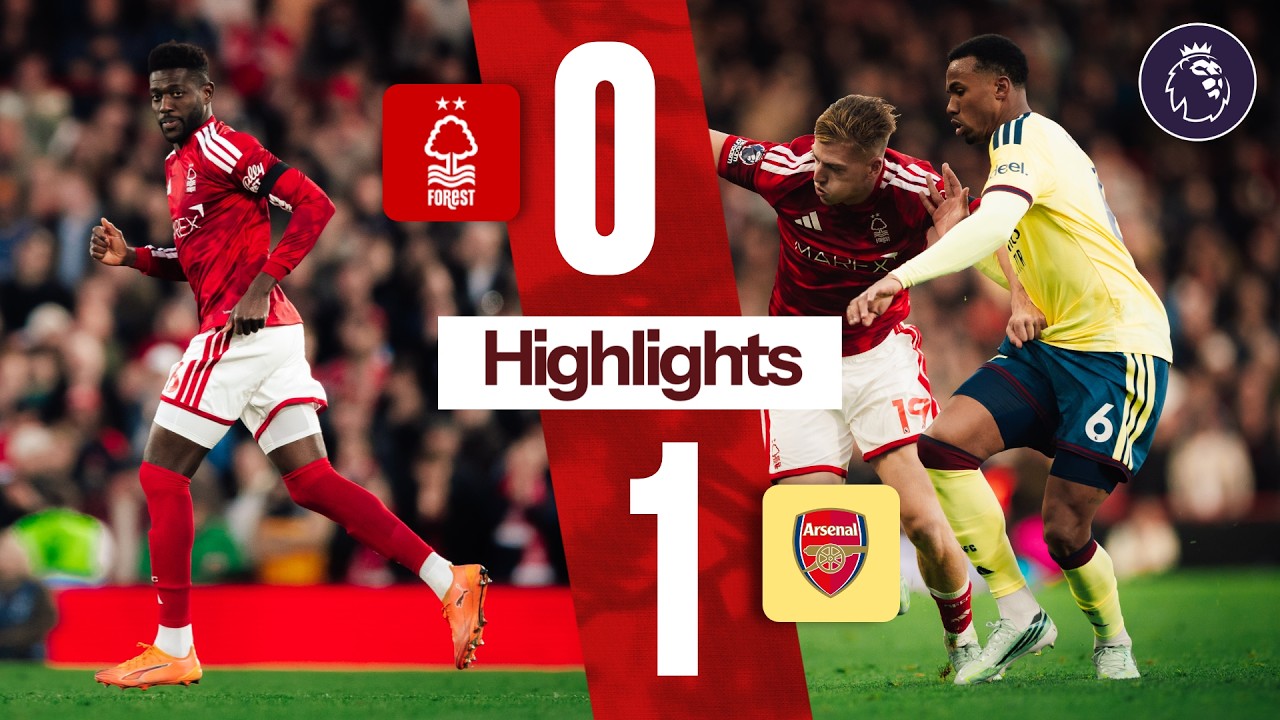Nottingham Forest 0-1 Arsenal | Premier League Highlights 📺