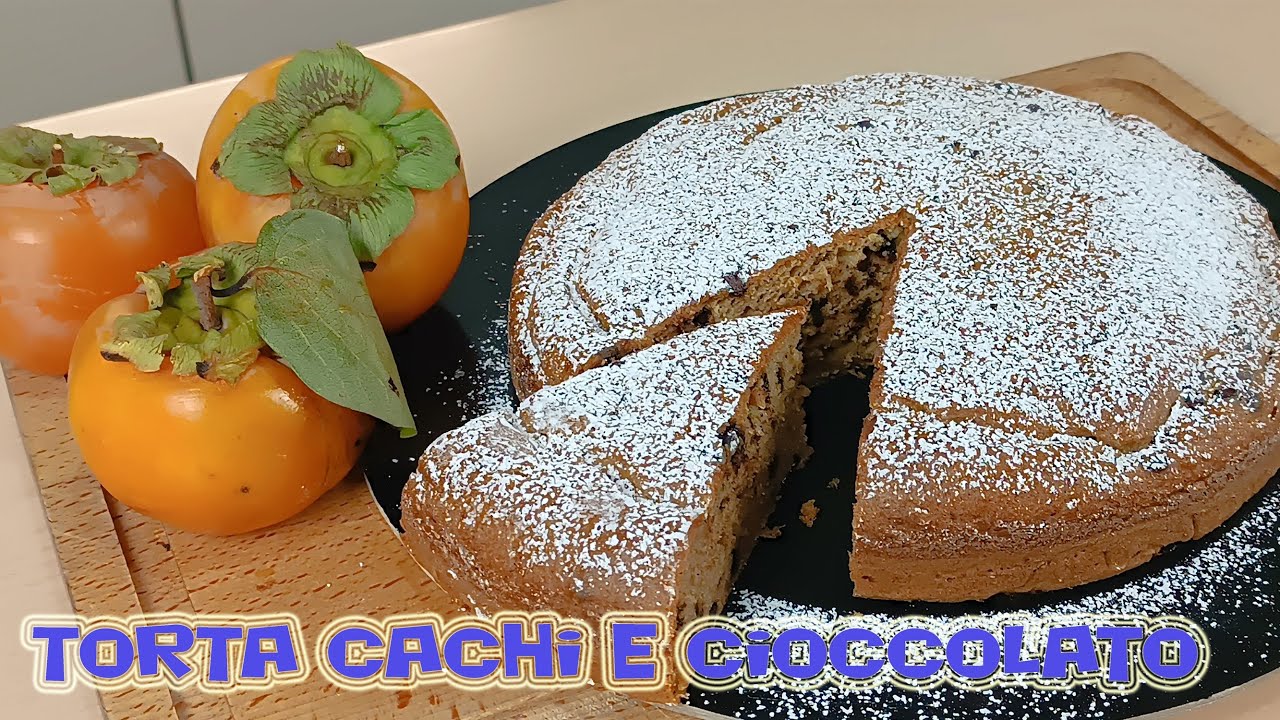 TORTA CACHI E CIOCCOLATO
