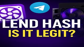 Earn TON for Free with Lend Hash Telegram Bot – No Deposit Needed!