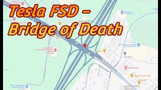 The bridge of death where Tesla RoboTaxis will go to die  Part 3 of 4.    42°45'11.5'N 73°46'08.3'W