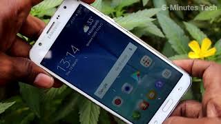 How to change wallpaper in Samsung Galaxy J7 screenshot 1