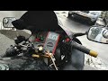 Baseus CRJS01 jump starter / booster test with a motorcycle
