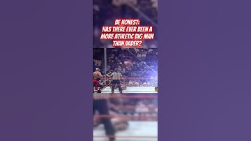 The BEST Big Man Wrestler in WWE and WCW History was Vader. No Question #wwe #wrestling #aew #wcw