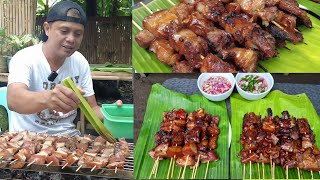 Inihaw na ulo ng baboy, masarap na pulutan | roast pork head