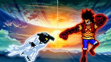 Hollow Ichigo(new) VS Luffy Gear 4 Snakeman V4 in Jump Force Mugen