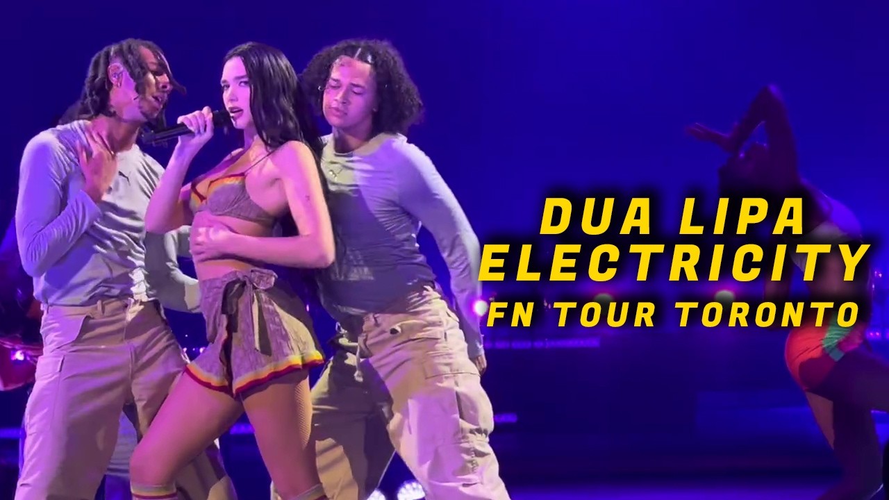 Dua Lipa Electricity Live in Toronto is THE BEST Pop Song Performance