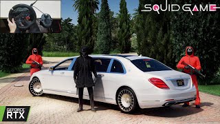 GTA 5 - Stealing Front Man's Mercedes-Maybach S650 Pullman in Squid Game