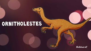 Menggambar dinosaurus ORNITHOLESTES / How to draw a ORNITHOLESTES