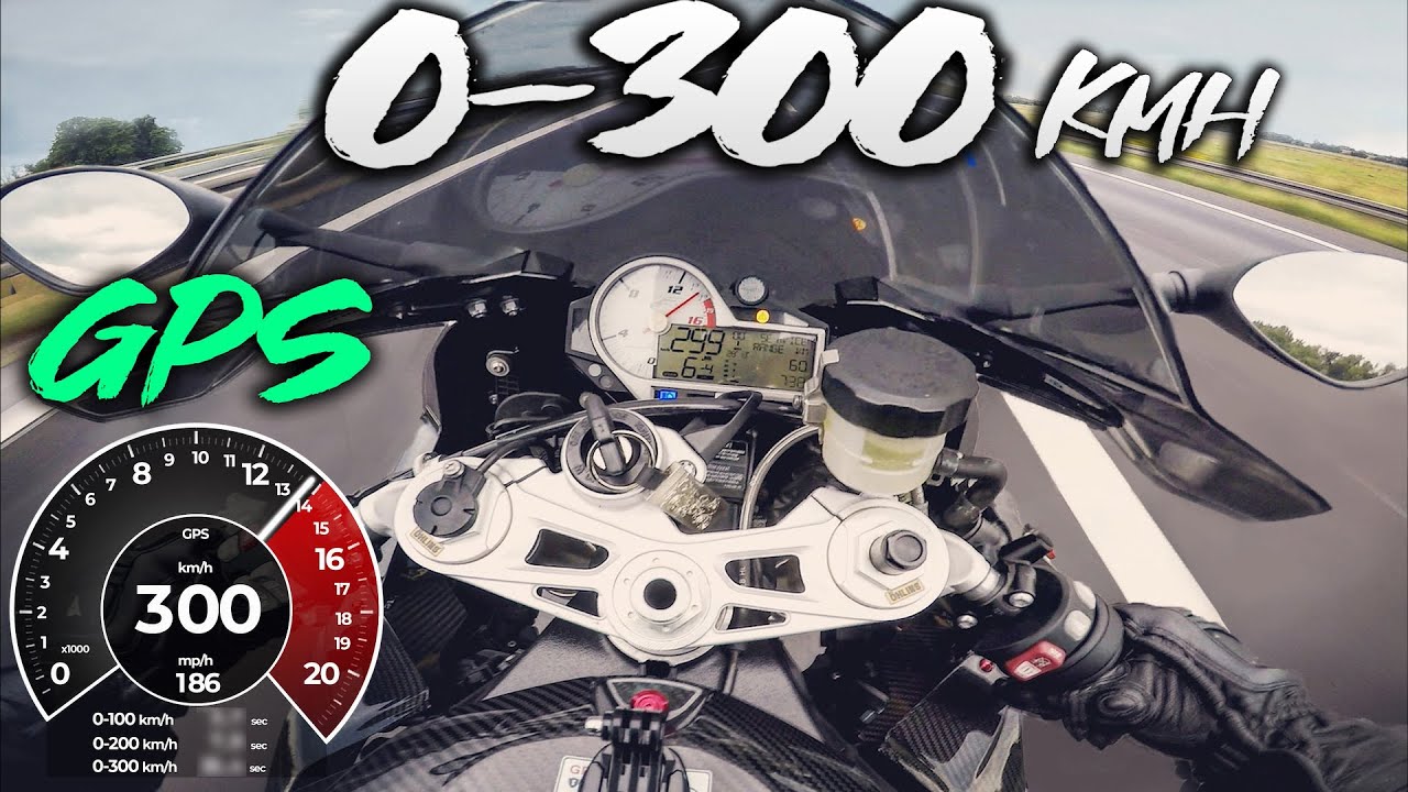 Download BMW S1000RR 0-300 Km/h  [GPS] - TOP SPEED - ACCELERATION - TIMING