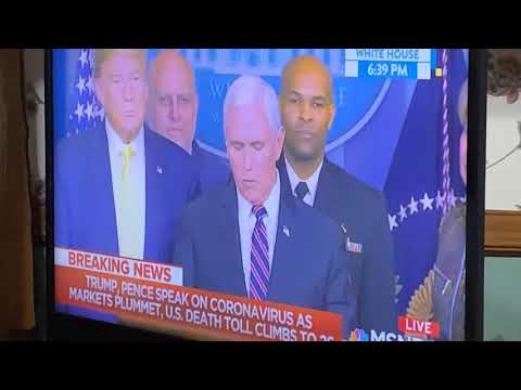 President Trump, VP Pence Give White House Update On COVID-19 Response, Oakland Grand Princess Info