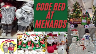 Get in the Holiday Spirit at Menards with CODE RED Shopping Fun.