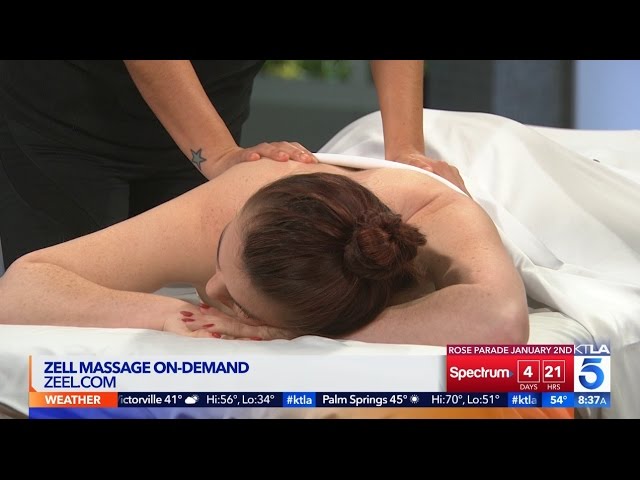 KTLA Post-Holiday Essentials and Cures: Zeel Massage class=