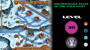 Golden Rails Tales Of The Wild West - Level 38 walkthrough
