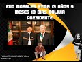 EVO MORALES AYMA 13 AÑOS 9 MESES 18 DIAS BOLIVIA PRESIDENTE -  ANTONIO VEGA ASTOCAZA