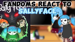 Fandoms react to sally face (part4/9)
