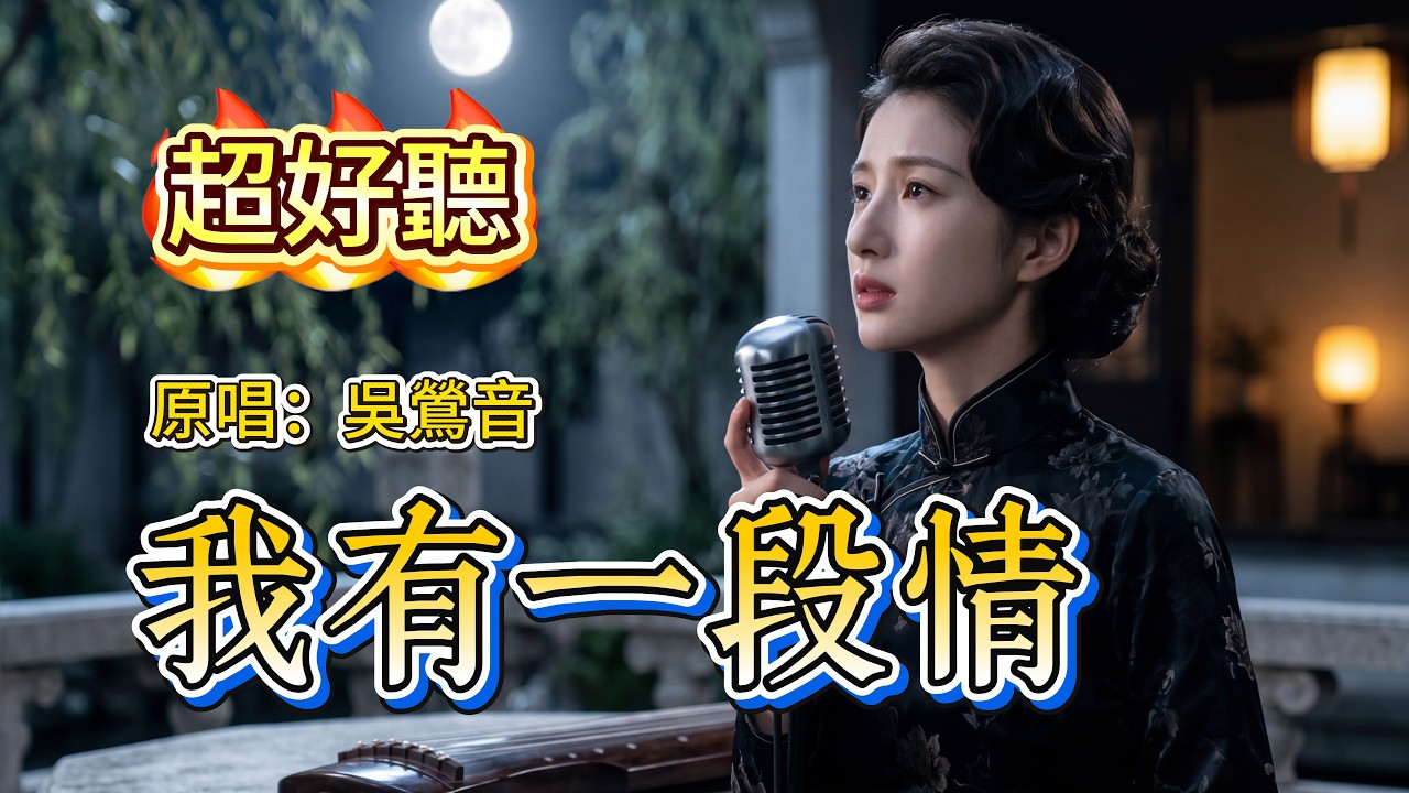超好聽｜《我有一段情》她等了一輩子，卻再也沒等到他💔｜原唱：吳鶯音｜越聽越心酸#華語老歌翻唱 #經典老歌#華語經典 #歌曲 #song #Cover #Mandopop