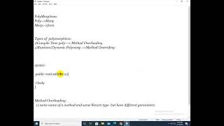 Polymorphism --- Method overloading in Java | in Urdu