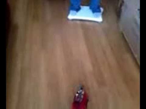 RaspiRobot interfaced to wii board via bluetooth dongle using python libraries and code