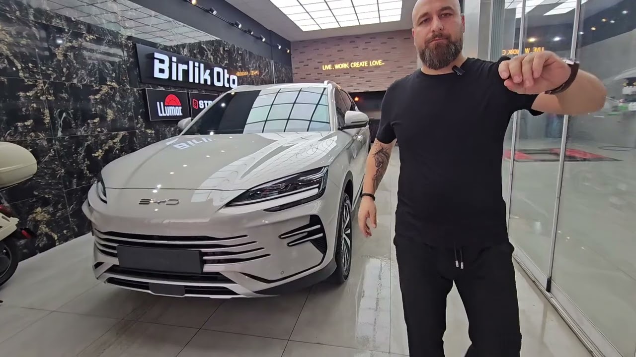 BYD Seal U Stek Boya Koruma Filmi LLumar Cam Filmi Ekran Koruyucu Su İtici Motor Koruma