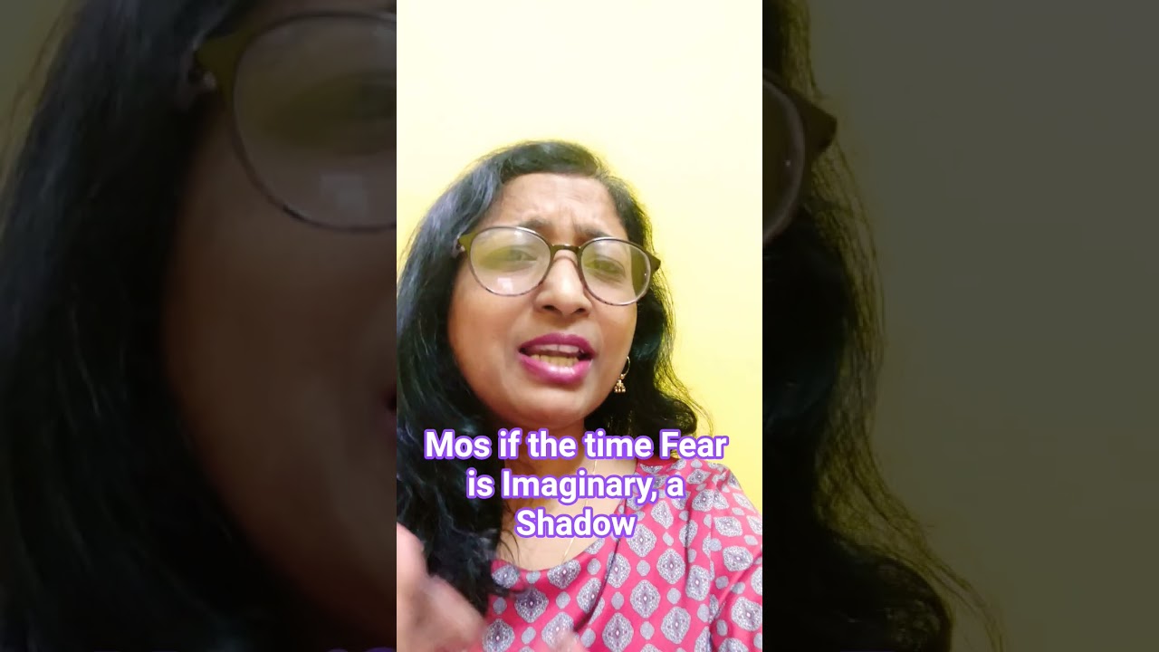 Fear is a lie, Fear is not real, Fear stops your progress. Take action to stop fear. 