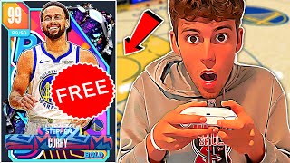 HOW TO GET FREE DARK MATTER STEPH CURRY IN ONLY 3 HOURS IN NBA 2K24 MyTEAM!