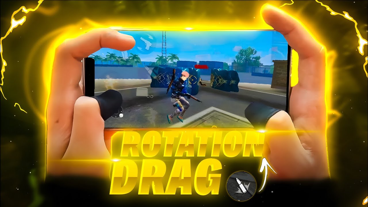 SECRET 💀 ROTATION DRAG Trick for 100% Headshots in Free Fire! 😱 | DORAX | 