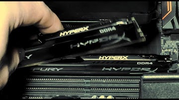 Kingston HyperX Fury Black 32GB 3466MHz DDR4 Memory - Unboxing