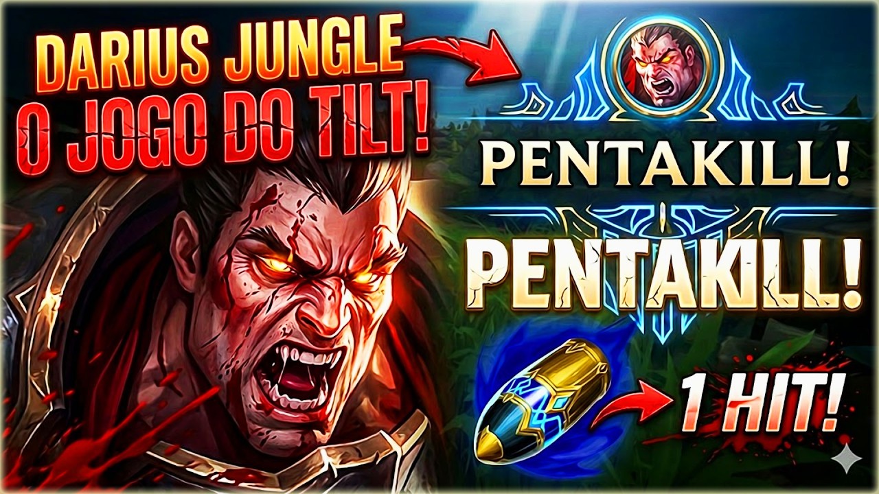 EU IA DESISTIR DESSE VÍDEO... ATÉ QUE ISSO ACONTECEU! (Darius BUFFADO na Jungle)