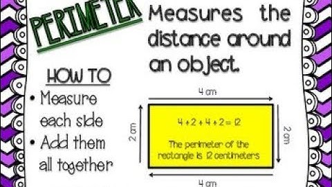 Class-4 Maths Ch-19 Perimeter and Area Ex.19(A)