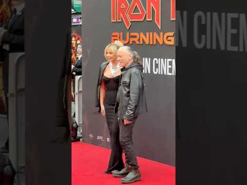 Front row for the premiere of Iron Maiden: Burning Ambition! #ironmaiden #metal #heavymetal #london