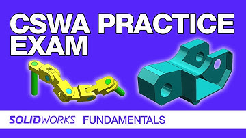 SolidWorks CSWA Practice Exam Walkthrough