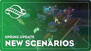 Planet Coaster - Spring Update: New Scenarios