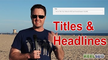 ★ How to OPTIMIZE your YouTube TITLES - Video Metadata