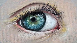 How to Draw a Realistic Eye with Pastels