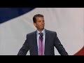 Donald Trump Jr Full Speech at Republican Convention