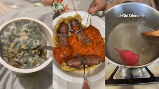 Girl Dinner Tiktok Compilation