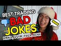 Best Day Trading BAD Jokes - MRNA, VVPR, FRSX, BLNK stock trading recap