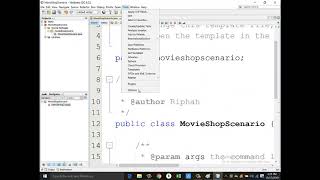 Details Object Oriented Programming Movie Shop Scenario in Java implementation Part 01 Guide
