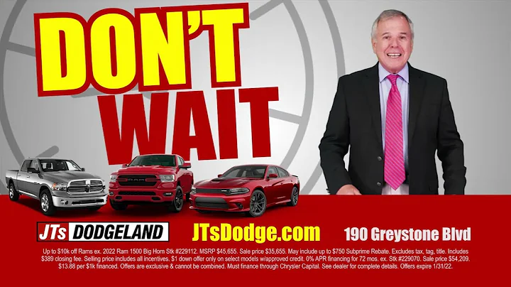 JTs Dodgeland - January 2022