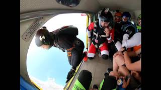 Speed Skydiving exit - Mascia Ferri