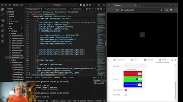 Angular/ThreeJS - Video 214 light service 05