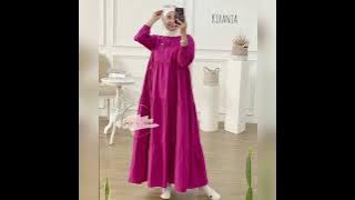 Pakaian Wanita Kirania Dress/Bahan Cotton Rayon