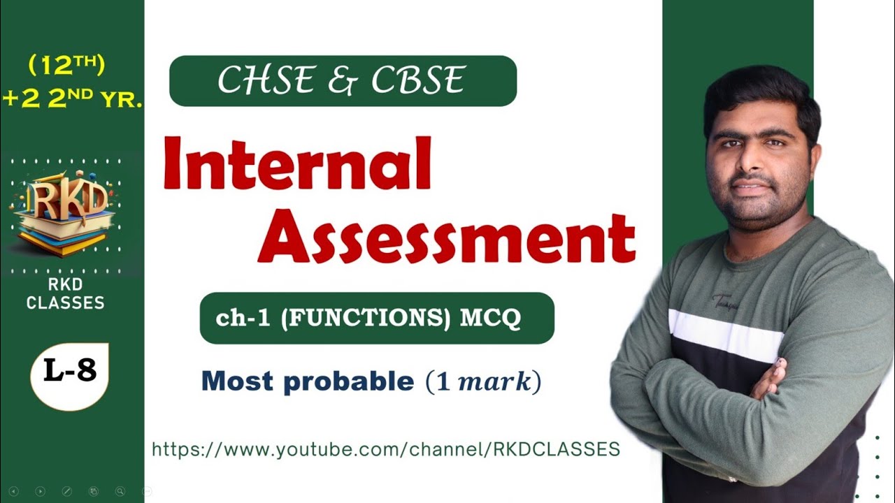Internal assessment exam || most probable 1 mark question || chse odisha class 12