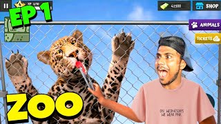 I BECAME A ZOO KEEPER 👀 || Animal Tycoon - Zoo Craft Game Play In Hindi screenshot 3