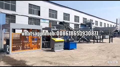 QT5-15 Shiyue cement brick machine production line