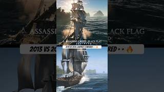 Assassin’s Creed Black Flag Resynced vs the original graphic comparison