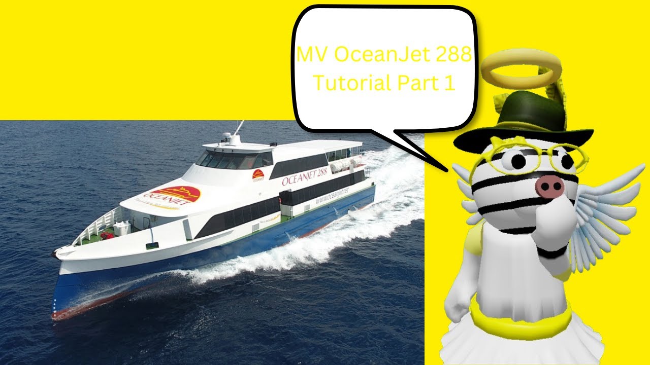 Roblox Plane Crazy: MV OceanJet 288 Tutorial Part 1 ( OceanFast Ferries ...