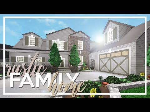 Welcome To Bloxburg Rustic Family Home 138k Youtube