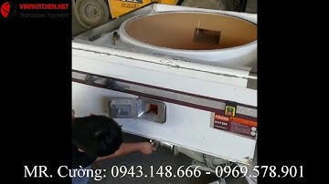 Bếp á đơn quạt thổi bầu đất cỡ lớn - Chuyên dùng cho nhà hàng và bếp ăn công nghiệp