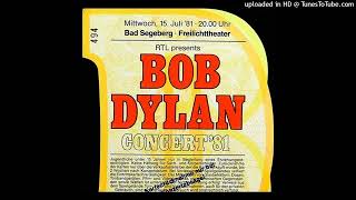 Bob Dylan - Watered Down Love (Live In Germany 1981)